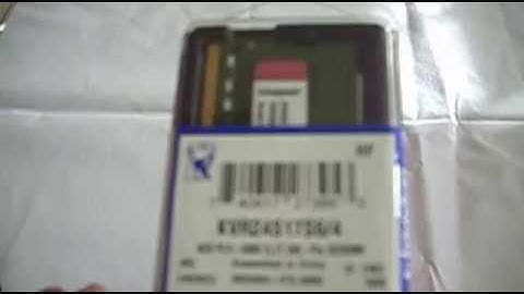 Dicas: Memória Kingston Notebook Original