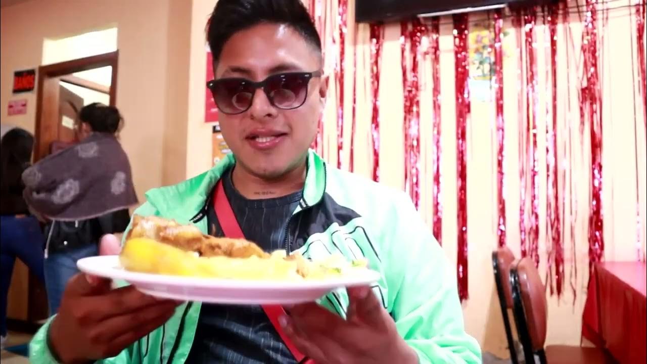 PROBANDO COMIDA TIPICA DE GUANO - YouTube