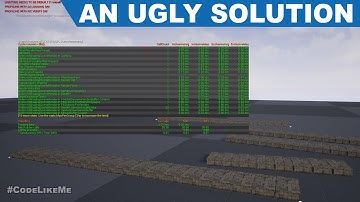 Another disappointing Attempt-  An ugly way to share instanced static meshes - UE4 Tutorials #323