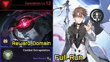 Conundrum Lv.12 Welt Reward Domain Combat Extrapolation Dice Remembrance Path Full Run