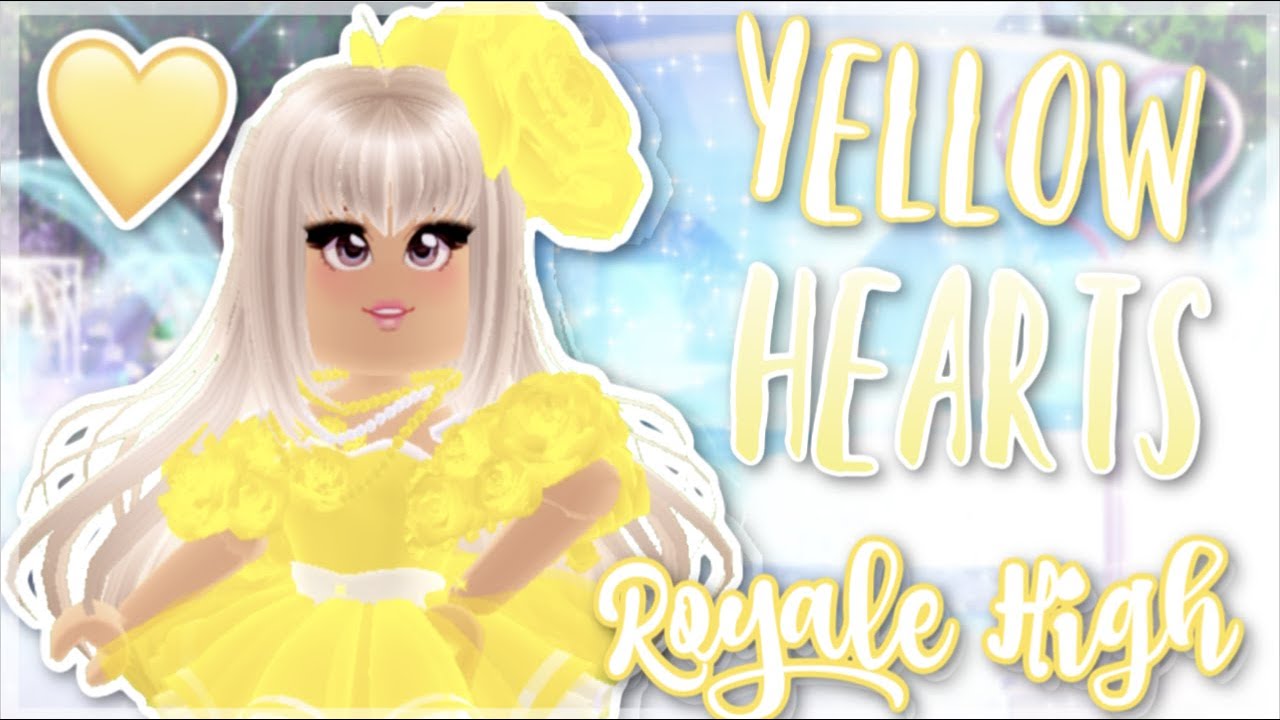 Yellow Hearts Royale High Music Video Youtube - roblox royale high songs