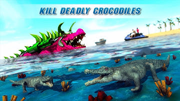 Real Robot Crocodile Simulator - Robot Transform (GT Action Games) | Android Gameplay