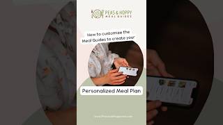 How to Customize the Meal Guides to Make your Personal Meal Plan #mealplanningapp screenshot 4