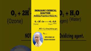 Inorganic chemical reaction (Oxidizing properties of Ozone)☘️🌷☘️#students#motivation#ut#shorts#viral