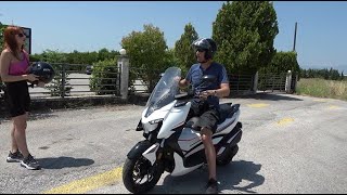 ZONTES M-310 scooter 2021 (test ride)