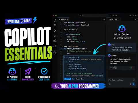 GitHub Copilot | Series 02 - Introduction | Copilot Essential Features