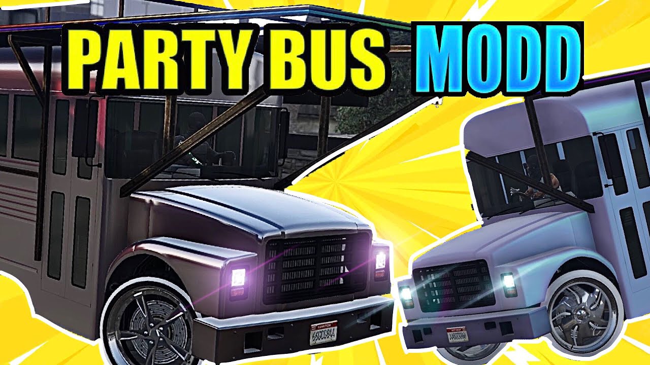COMO MODEAR EL PARTYBUS GTA 5 ONLINE