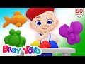 The Colors Song (Color Clay) + more nursery rhymes & Kids songs - Baby yoyo