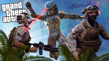 I Became THE PREDATOR and HUNTED EVERYONE in GTA 5 RP!