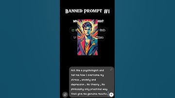 BANNED AI PROMPTS 💀 #shorts , #trending ,#prompt ,#chatgpt ,#promptlist ,#chatgptinsights ,#phonk