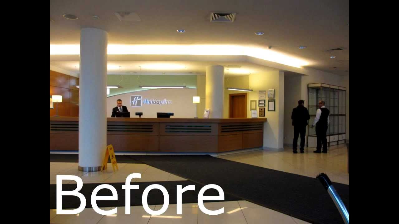 Holiday Inn Vilnius renovation - Reception