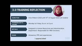 INTERNSHIP FINAL REPORT VIDEO PRESENTATION HRM666