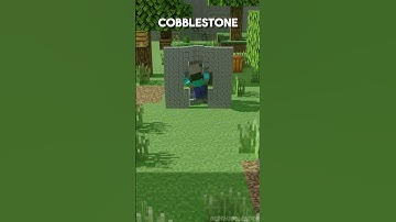 Steve vs Minecraft Blocks | Minecraft 3d Blender Animation #minecraft #satisfying #blender #shorts