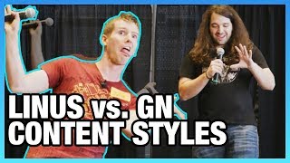 Linus vs. GN Content Style & Commenters, Ft. Linus Sebastian