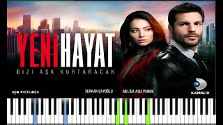 Yeni Hayat Jenerik Piyano Piano مقدمه مسلسل حياه جديده (حياة جديدة) موسيقى عزف بيانو Resimi