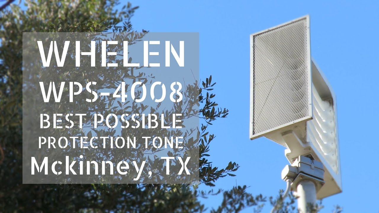 Whelen WPS 4008, Best Possible Protection, Mckinney, TX