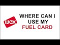 Where can i use my fuel card