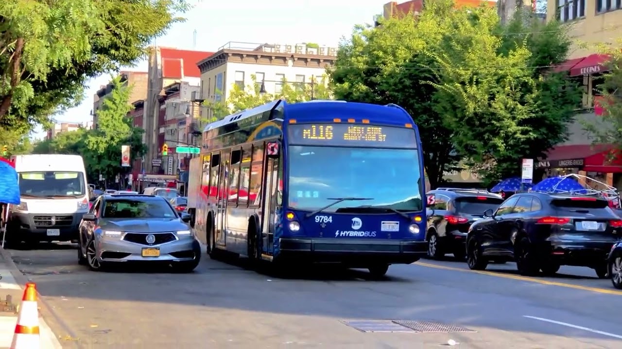 New York City Bus 2021 Nova Bus LFS HEV 9784 On The M116 Bus new-york-city-bus-2021-nova-bus-lfs-hev-9784-on-the-m116-bus