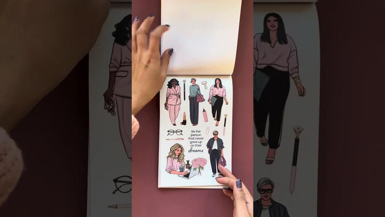 Stay on Track and Dream Bold with the Goal For It Sticker Book!