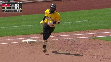 CIN@PIT: Harrison drills solo home run in the 6th