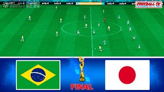 BRAZIL vs JAPAN | FIFA Women's World Cup 2023 Final | Full Match All Goals | FIFA 23 Gameplay PC