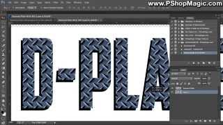 Seamless Diamond Plate Fill Action Adobe Photoshop