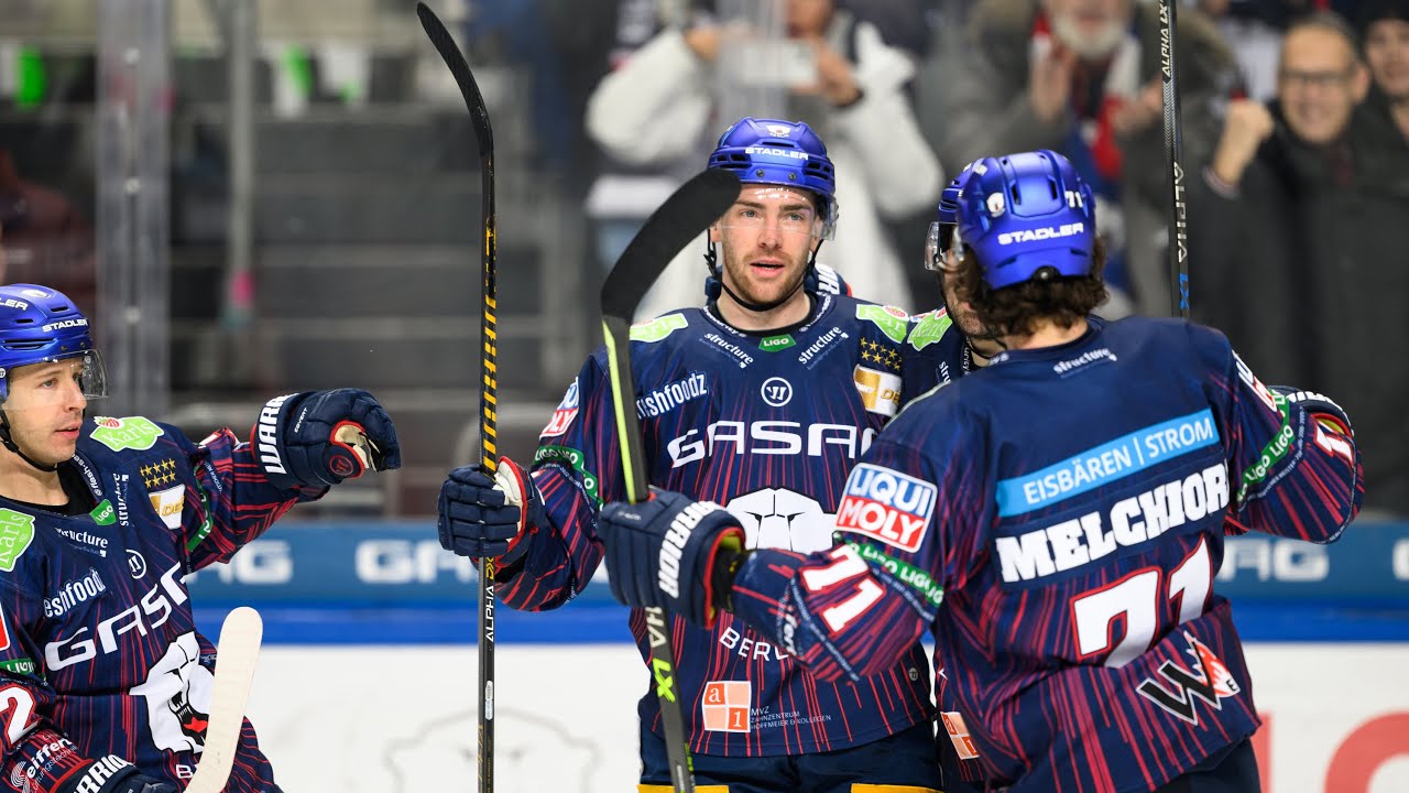 Eisbären Berlin - Straubing Tigers Highlights 25.01.2023