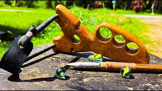 DIY Slingshot Making - 2in1 slingshot catapult for bird hunting and fishing