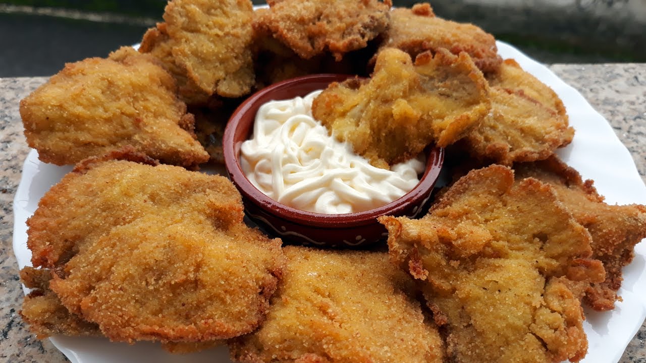 SETAS REBOZADAS crujientes y MUY FÁCILES de hacer