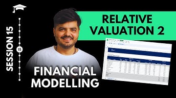 Learn Financial Modelling | Step by Step - Session 15| Relative valuation| Investment Banking
