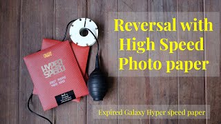 Reversal with High Speed Paper feat. Galaxy Hyper Speed Paper @AnaloguePT