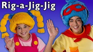 Dance Down the Street! | Rig-a-Jig-Jig and More | Baby Songs from Mother Goose Club!