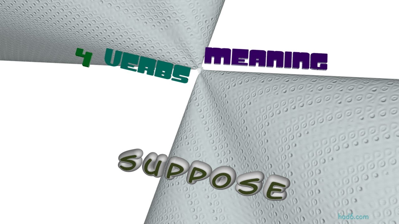 supposes sononym supposes sononym