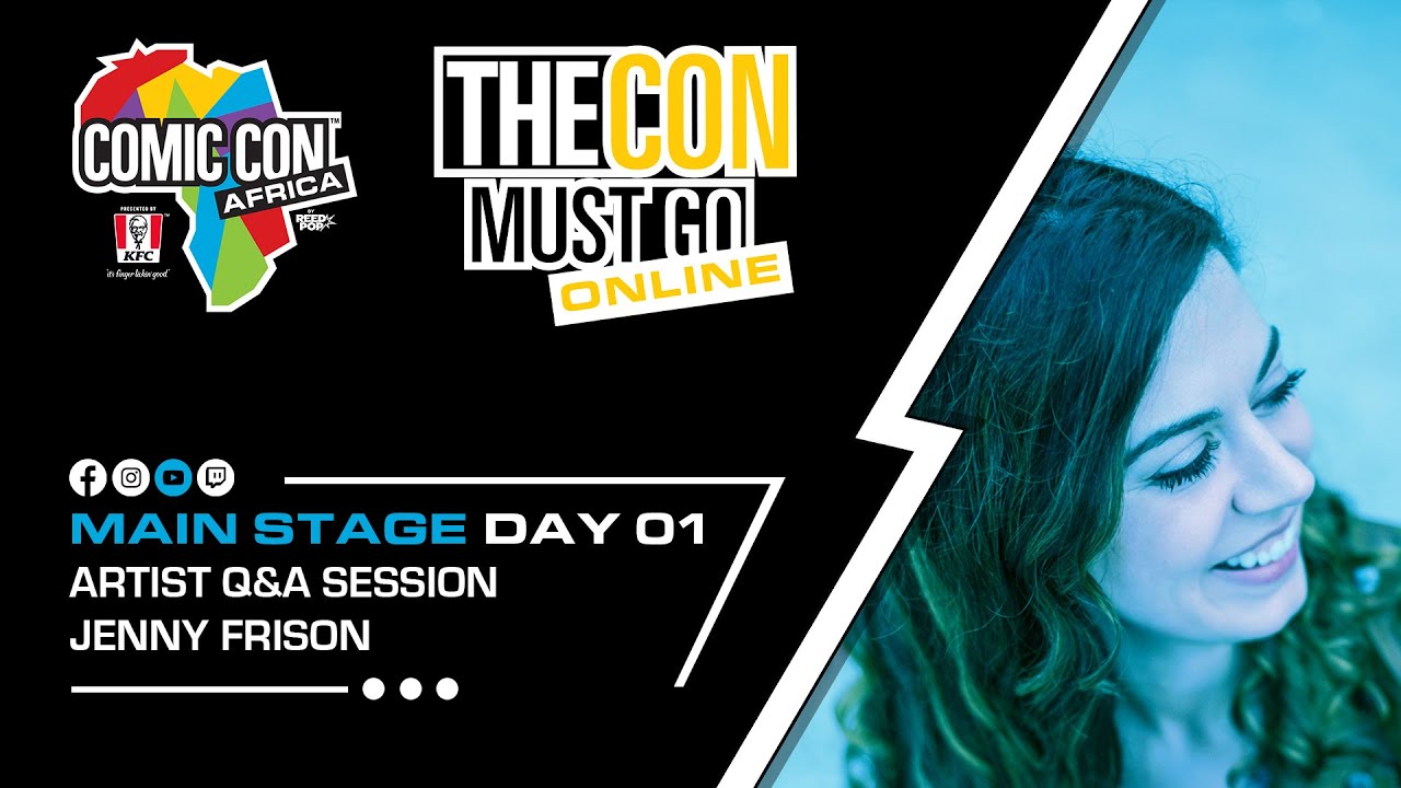 The WONDERFUL Jenny Frison: Q&A Session - Comic Con Africa Online - Day 1 (ICYMI)