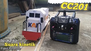 Begini !!! Cara Membuat Kereta Api dari Kardus | CC 201