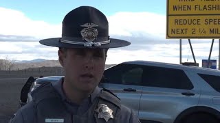 Nevada Highway Patrol sergeant talks wind safety for drivers