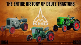 Deutz Tractor History Part 1: The Founding of Klöckner-Humboldt-Deutz (1864-1950)