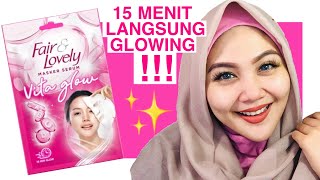 REVIEW FAIR & LOVELY MASKER SERUM VITA GLOW | COCOK UNTUK MENCERAHKAN WAJAH