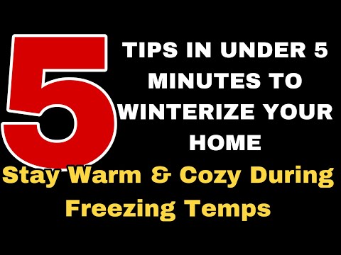 Winterize your home