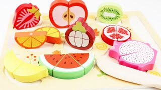 wood fruit toy puzzle game [삐삐티비 | BIBBI TV | 삐삐TV] 목재 과일 장난감 퍼즐 맞추기 놀이 screenshot 1
