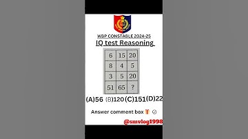 WBP CONSTABLE। REASONING ।MCQ QUESTION।SSC GD। REASONING QUESTION।KP CONSTABLE।#ssc #wbp #sscexam