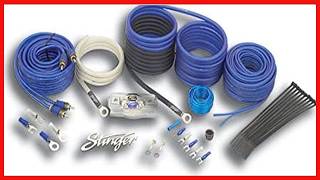 8 Gauge 6000 Series Complete Amplifier Wiring Kit for Reliable Car Audio Power
