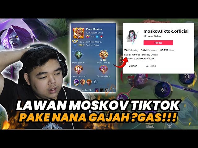 R7 BY 1 LAWAN MOSKOV TIKTOK ?! GILA COK MOSKOVNYA BISA GITU !! DIREVAMP MAKIN GILA ! class=