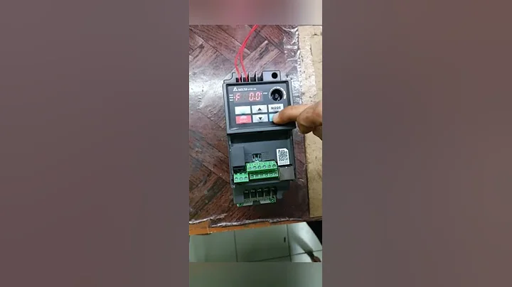 How to Reset Delta VFD EL series