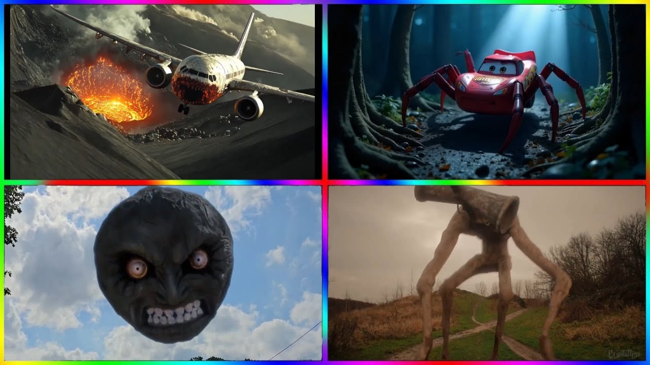 INFECTION SCY 🆚 MCQUEEN EXE 🆚 LUNAR MOON 🆚 SIREN HEAD - COFFIN DANCE