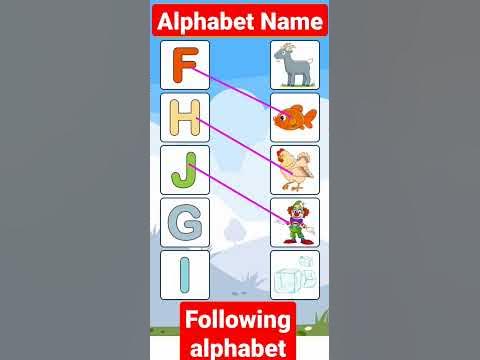 Following the alphabet draw the drawing Tik the answer 7C Salman 👨‍🏫👩‍🏫 ...