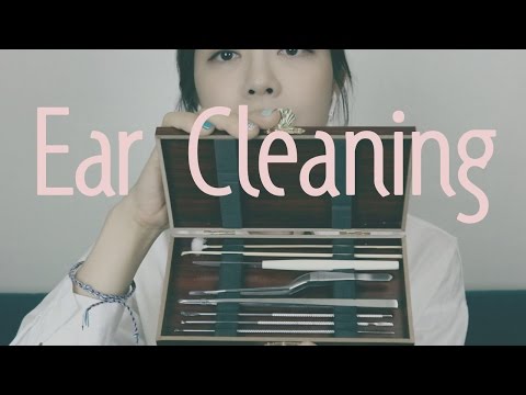 ASMR 도구많은 귀청소 가게 롤플레이 Ear Cleaning Massage RP (한국어)