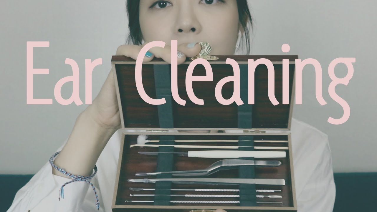 ASMR 도구많은 귀청소 가게 롤플레이 Ear Cleaning Massage RP (한국어)