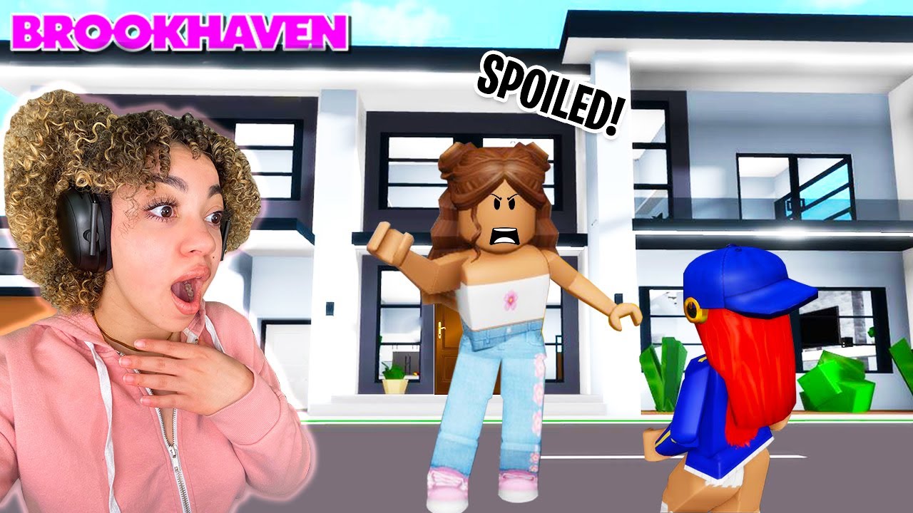 Ferran ADOPTS a SPOILED KID in Roblox Brookhaven!
