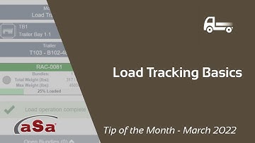 Load Tracking Basics - aSa.Studio Tip of the Month March 2022